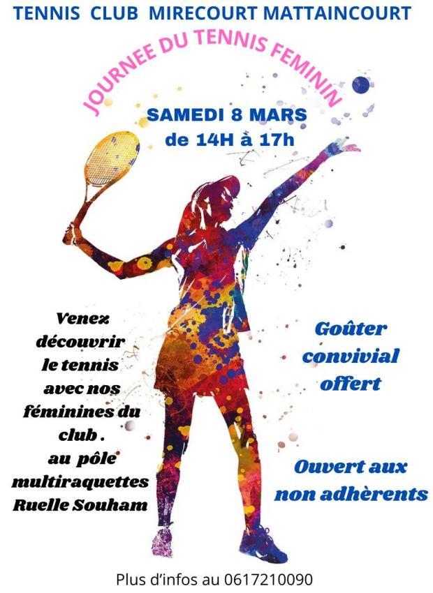 JOURNÉE DU TENNIS FÉMININ