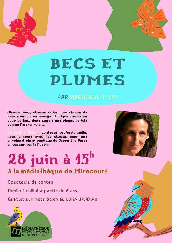 Spectacle de contes - Becs et Plumes