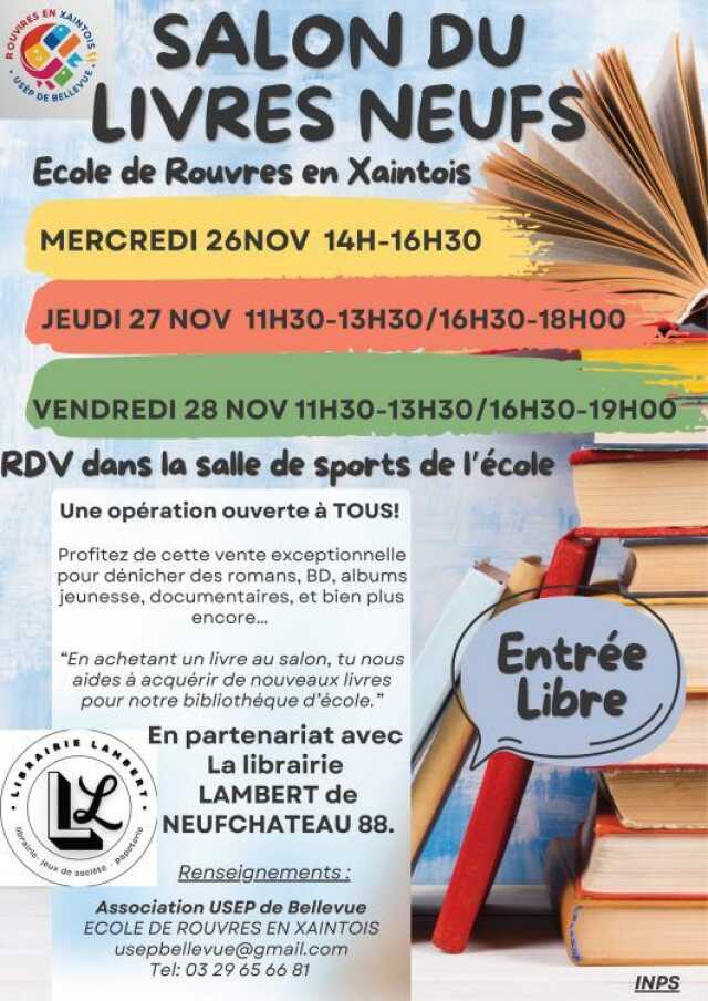 Salon du livres neufs