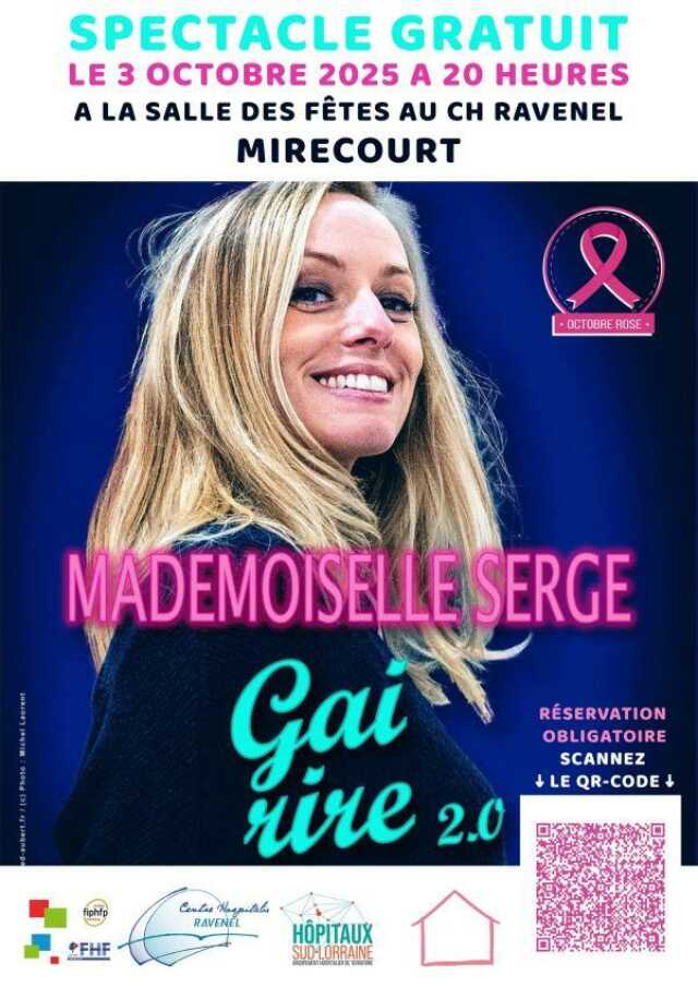 Spectacle Mademoiselle Serge - Gai Rire 2.0