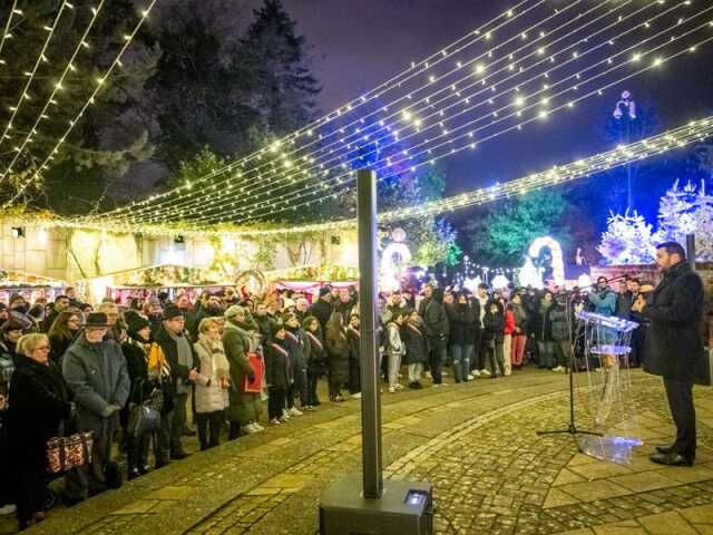 Inauguration des festivités de noël