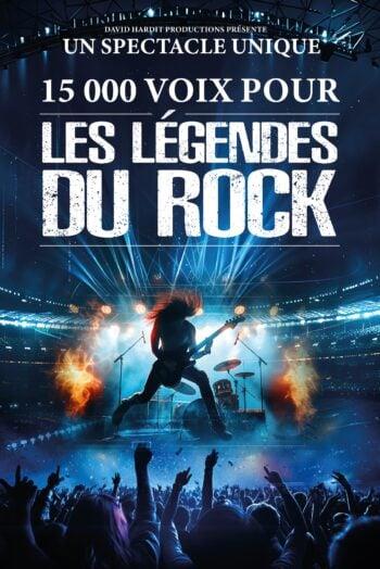 Concert  15000 voix pour les légendes du rock