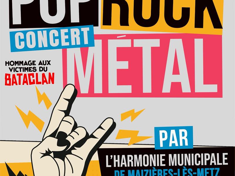 Concert Pop, Rock, Métal 'hommage aux victimes du Bataclan'