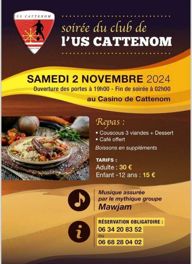 SOIRÉE COUSCOUS - US CATTENOM