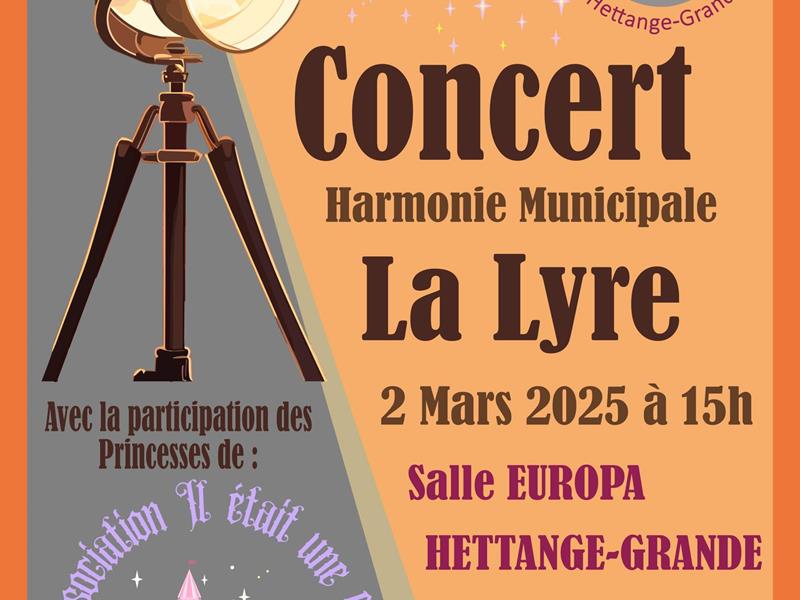 CONCERT - HARMONIE MUNICIPALE LA LYRE