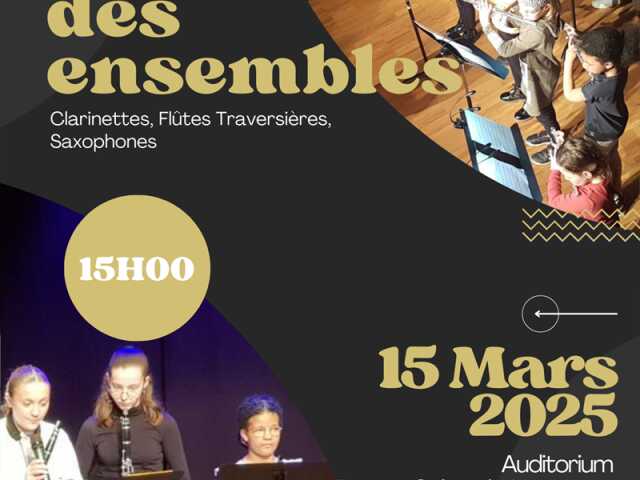 CONCERT DES ENSEMBLES