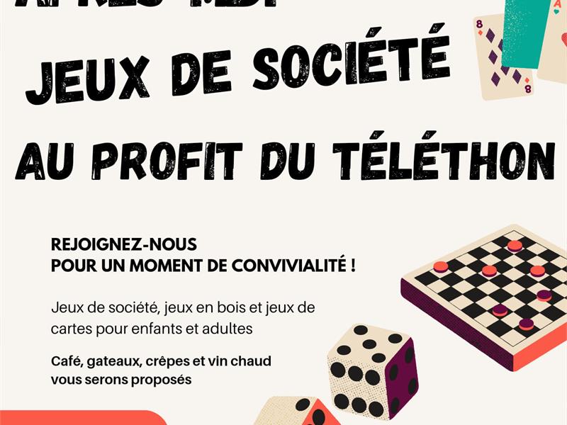 APRÈS-MIDI JEUX DE SOCIÉTÉ