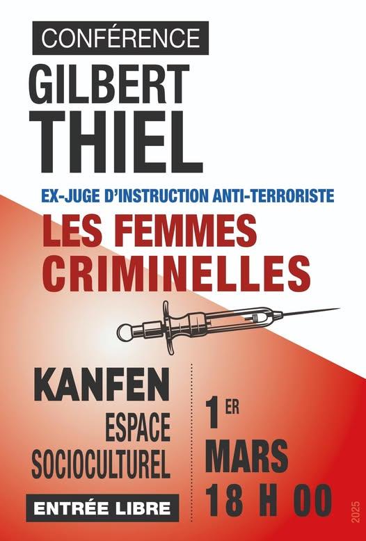 Conférence - Les femmes criminelles