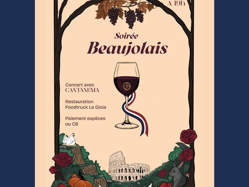 Bar éphémère - soirée beaujolais