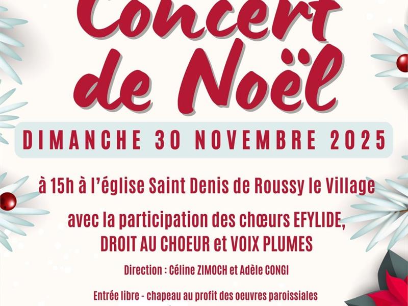 Concert de Noël