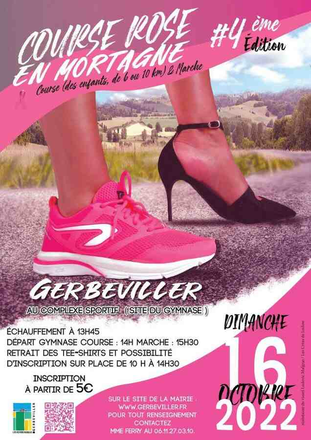 COURSE ROSE EN MORTAGNE