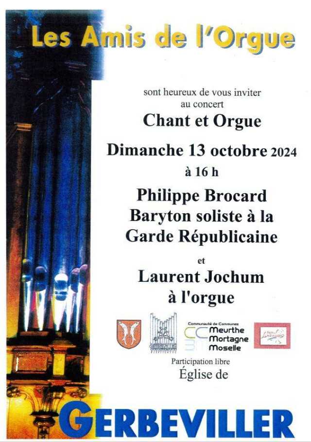 CONCERT CHANT ET ORGUE