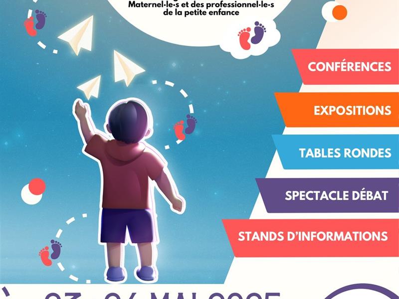 Congrès à petits pas - 1er congrès des métiers de la petite enfance