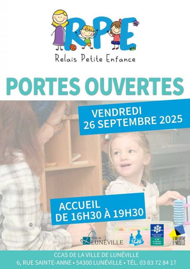 Portes ouvertes relais petite enfance