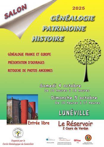 Salon de généalogie, histoire et patrimoin