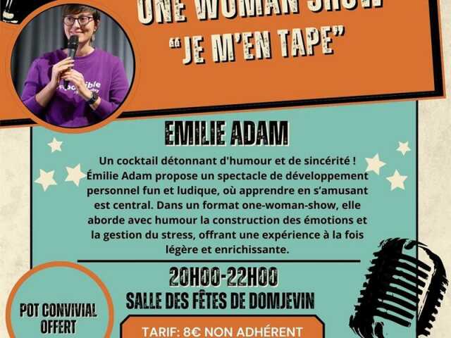 ONE WOMAN SHOW - JE M'EN TAPE