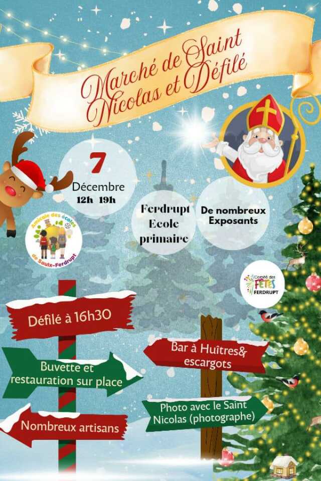Marché et défilé de la Saint-Nicolas