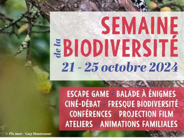 CONFÉRENCE LUDIQUE « TIQUES : LES COMPRENDRE POUR MIEUX S’EN PROTÉGER » - SEMAINE DE LA BIODIVERSITÉ