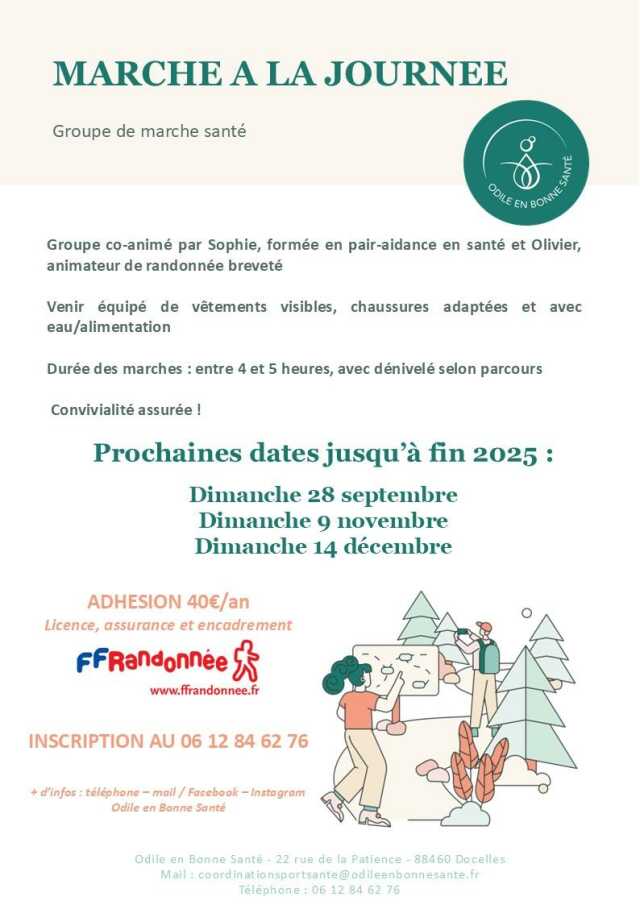 Marche à la journée