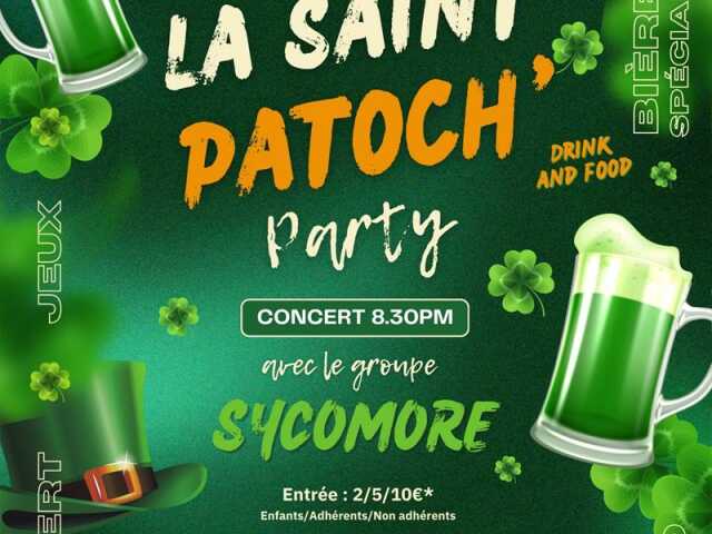 LA SAINT PATOCH'PARTY