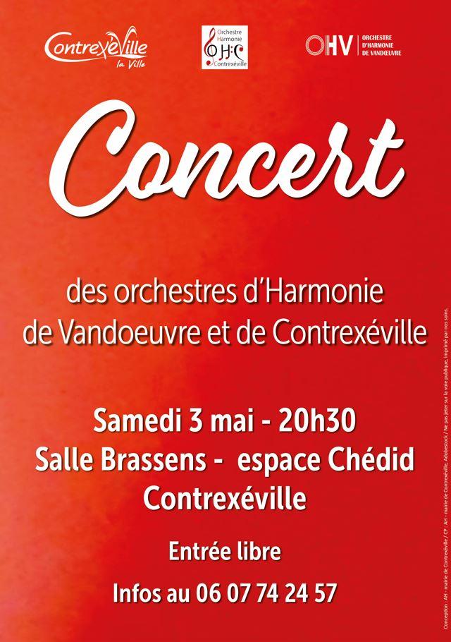 Concert des Orchestres d'Harmonie