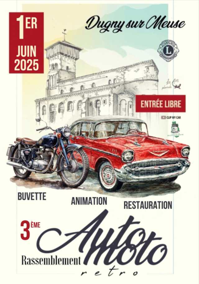 3EME RASSEMBLEMENT  AUTO-MOTO-RÉTRO