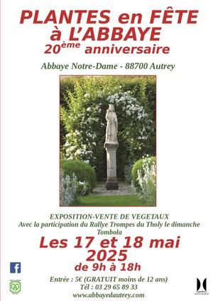 PLANTES EN FÊTE À L'ABBAYE - 20E ANNIVERSAIRE