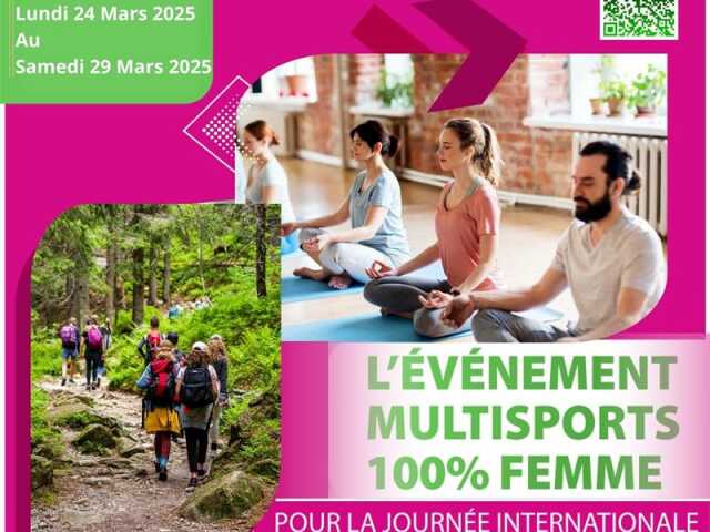 ÉVÈNEMENT - LE SPORT DONNE DES ELLES