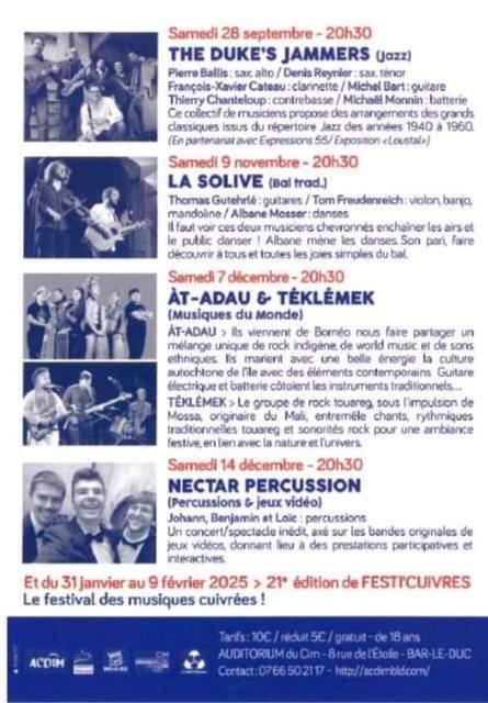 CONCERT - NECTAR PERCUSSION