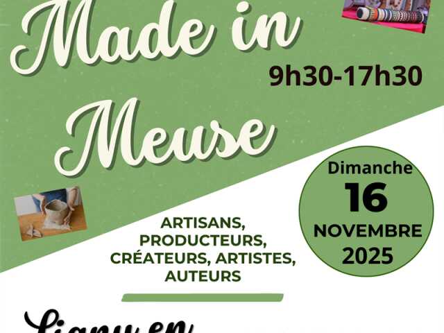 Salon artisanal Made in Meuse