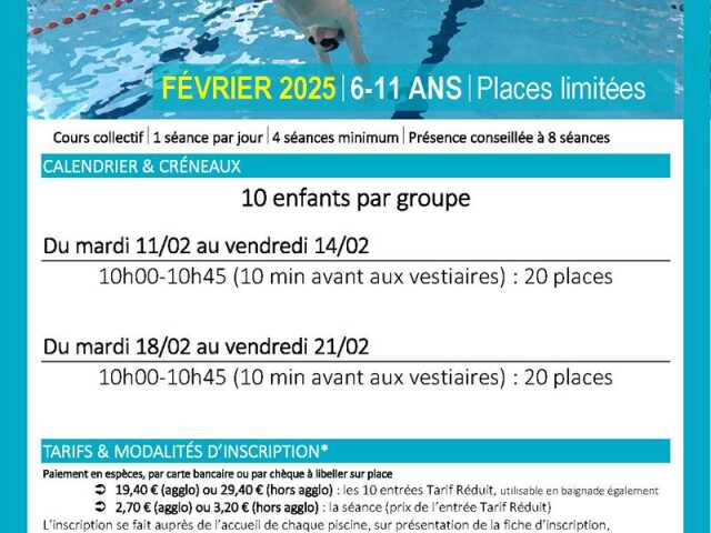 STAGE NATATION