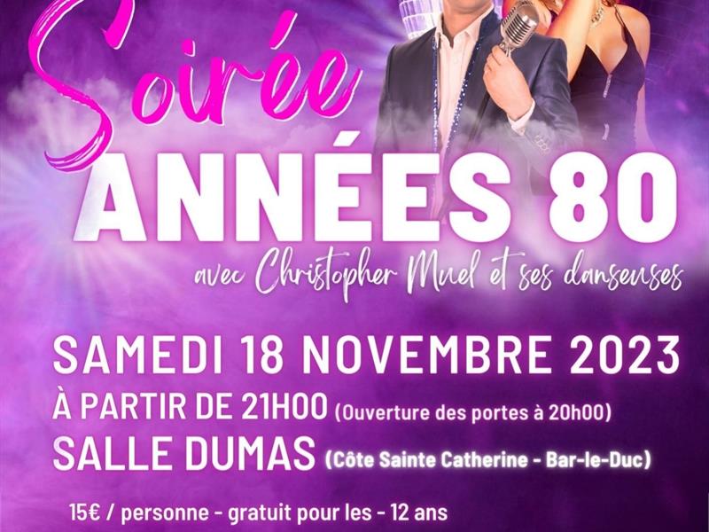 SOIRÉE ANNÉES 80