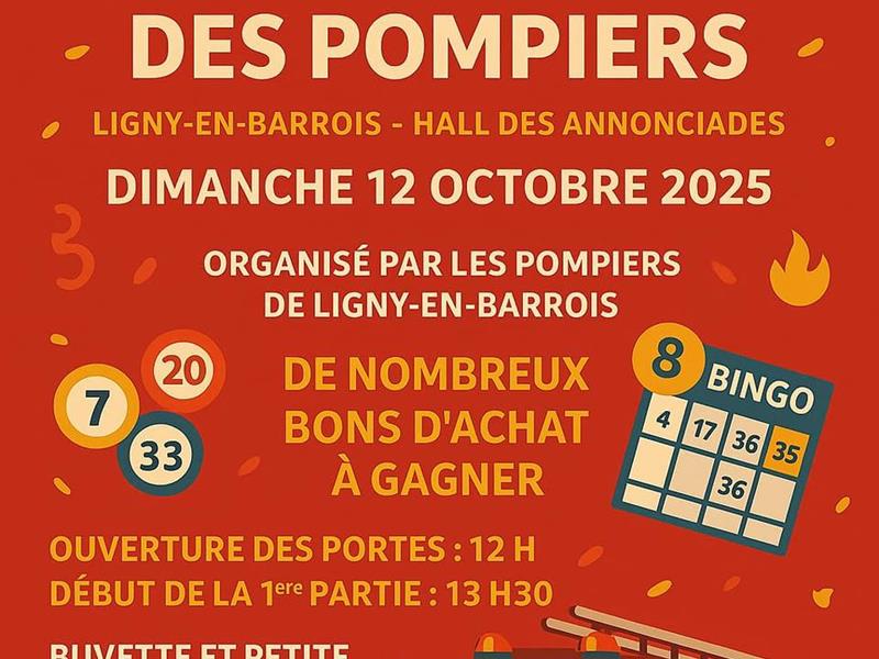 Grand loto des Pompiers