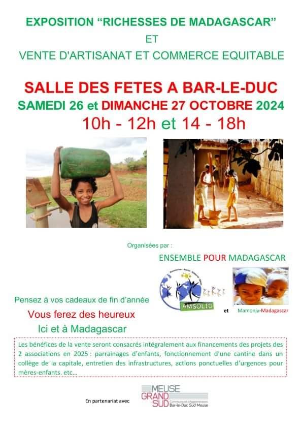 EXPOSITION-VENTE : LES RICHESSES DE MADAGASCAR