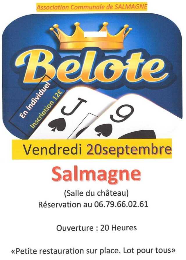 CONCOURS DE BELOTE