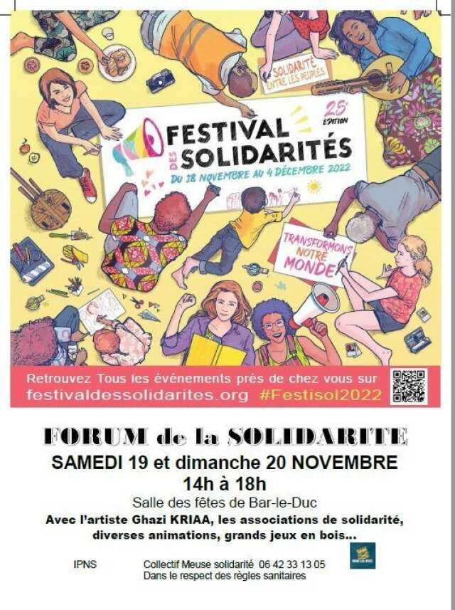 FORUM DES SOLIDARITÉS