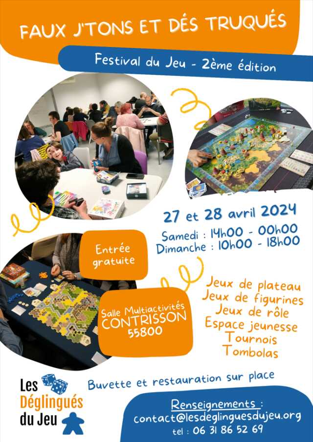 Festival du jeu - Faux J'tons et Dés Truqués