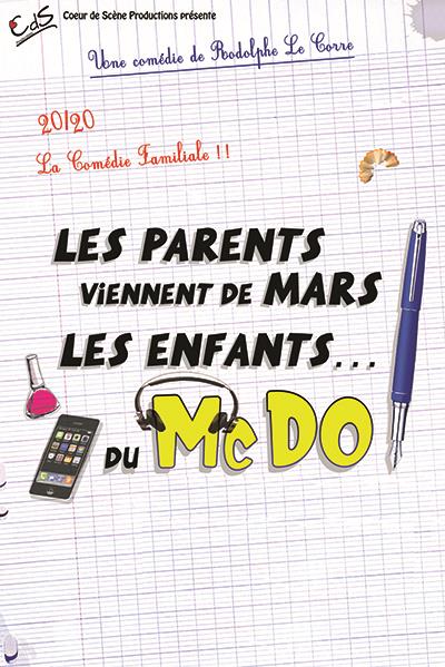 LES PARENTS VIENNENT DE MARS, LES ENFANTS DU MCDO - FESTIVAL RIRE EN BAR