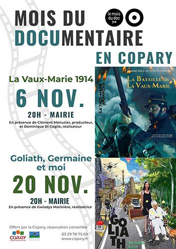 Mois du doc - Goliath, Germaine et moi