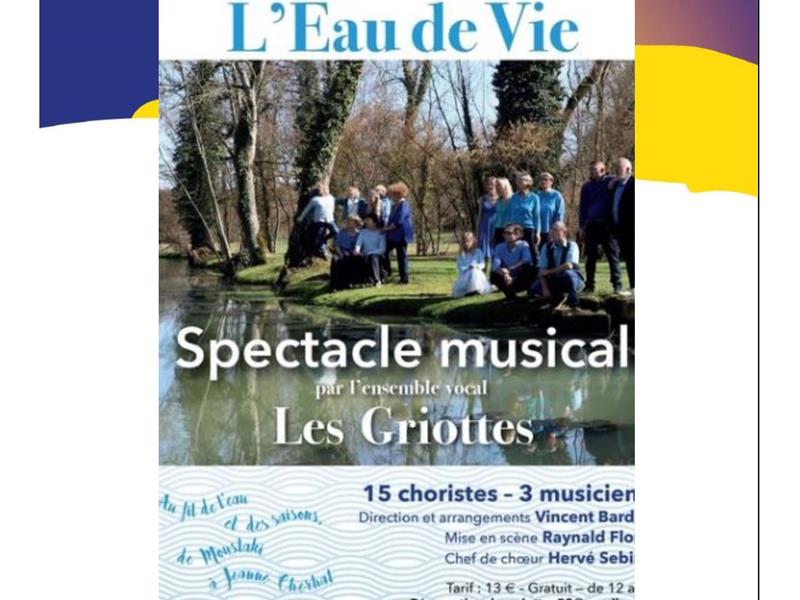 FESTISOL - SPECTACLE MUSICAL : L'EAU DE VIE