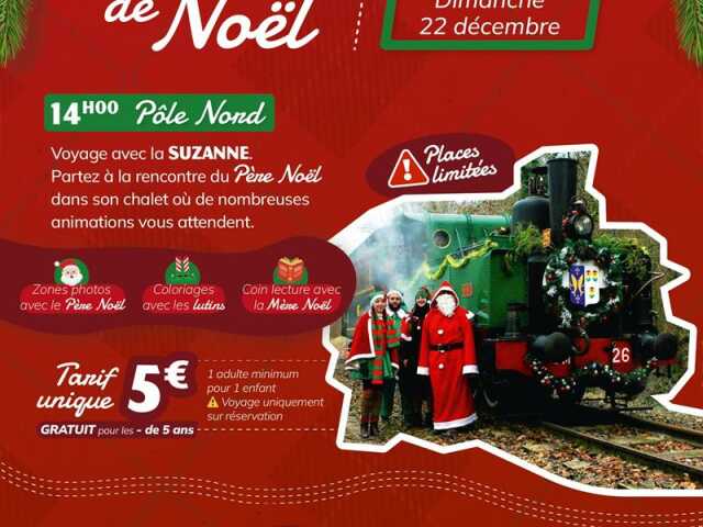 LE TRAIN DE NOËL LA SUZANNE