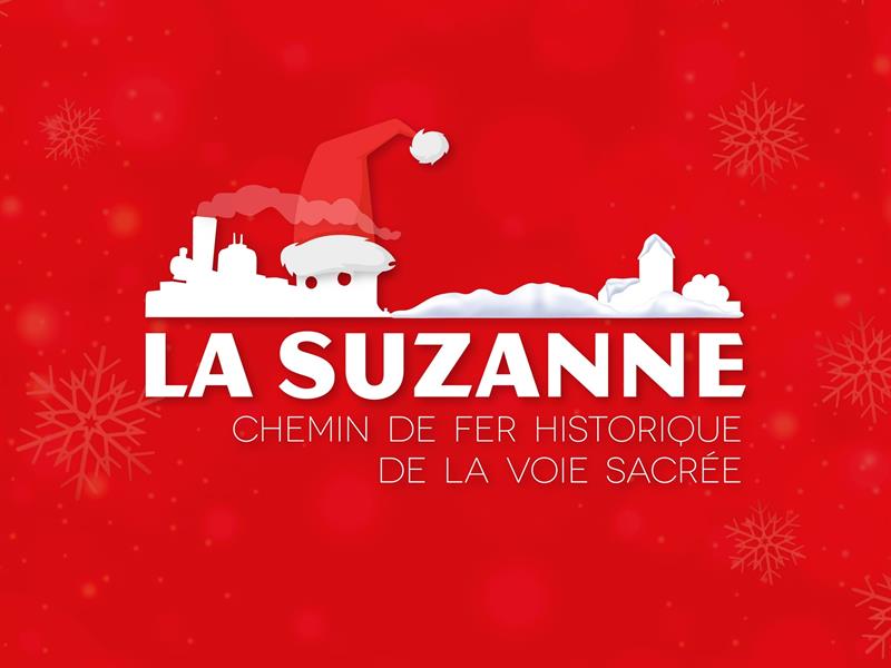 Le train de Noël - La Suzanne