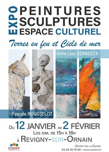 EXPOSITION TERRES EN FEU ET CIELS DE MER