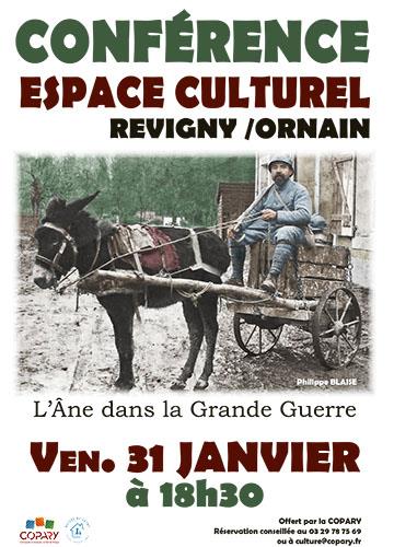 CONFÉRENCE - L'ÂNE DANS LA GRANDE GUERRE