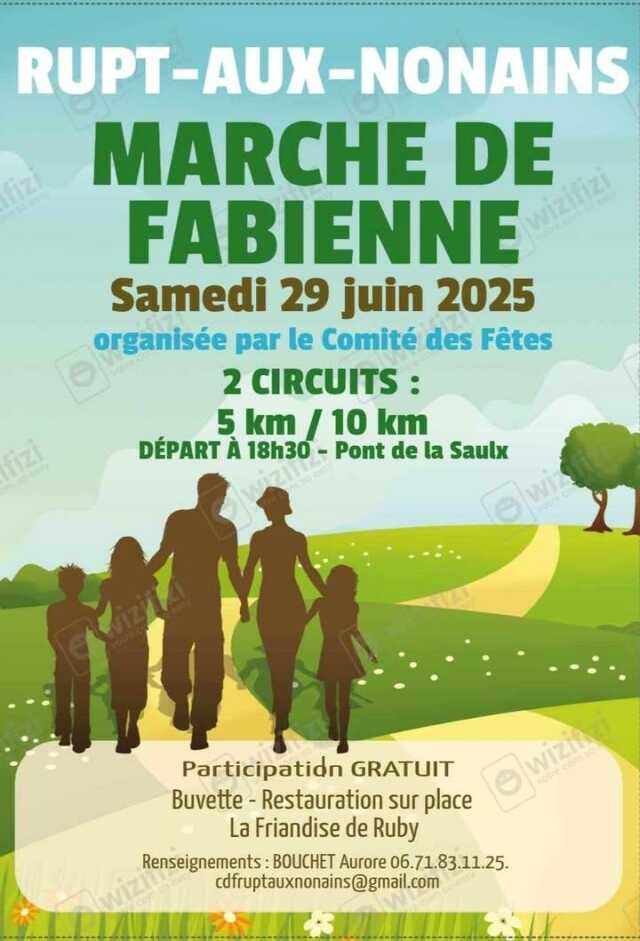 LA MARCHE DE FABIENNE