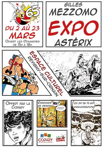 EXPOSITIONS - GILLES MEZZOMO ET ASTÉRIX