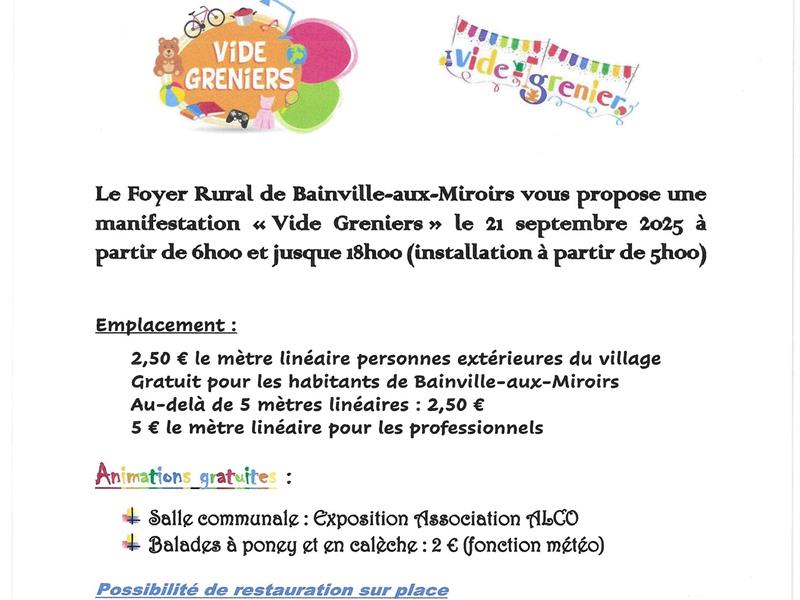 Vide Greniers