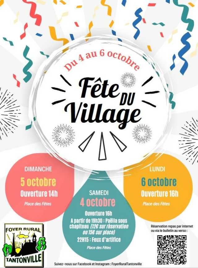 Fête Patronale - Repas sous chapiteau