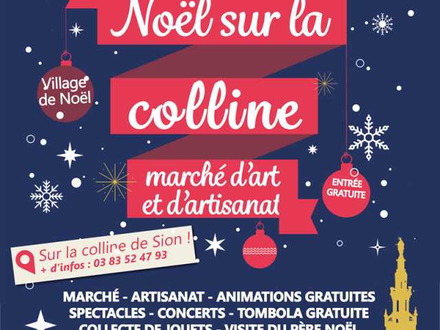 Noël sur la colline marché d'art et d'artisanat