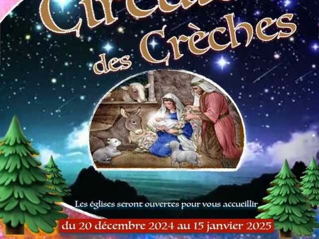 CIRCUIT DES CRÈCHES - NOËL 2024